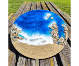 Cuadro playa resina  Ocean Art