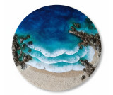 Cuadro resina playa Ocean Art